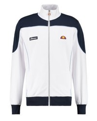 Pull à fermeture éclair blanc Ellesse