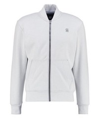 Pull à fermeture éclair blanc