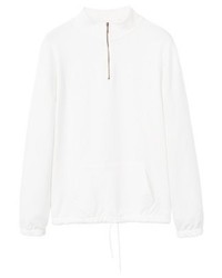 Pull à fermeture éclair blanc Mango