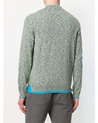 Pull à fermeture éclair bleu clair Kenzo