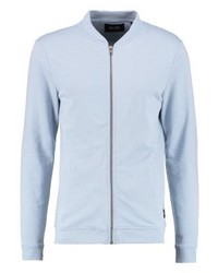 Pull à fermeture éclair bleu clair ONLY & SONS