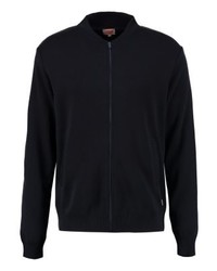 Pull à fermeture éclair bleu marine Armor Lux