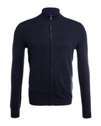 Pull à fermeture éclair bleu marine Celio