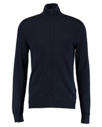 Pull à fermeture éclair bleu marine Esprit