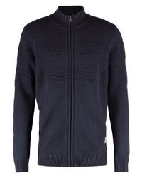 Pull à fermeture éclair bleu marine Jack & Jones