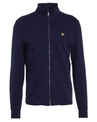Pull à fermeture éclair bleu marine Lyle & Scott