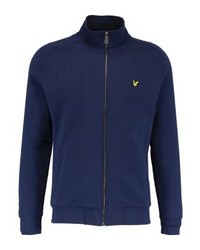 Pull à fermeture éclair bleu marine Lyle & Scott
