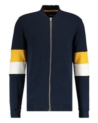 Pull à fermeture éclair bleu marine YOURTURN