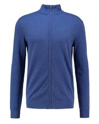 Pull à fermeture éclair bleu Esprit