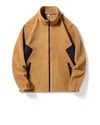 Pull à fermeture éclair doré