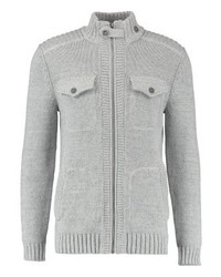 Pull à fermeture éclair gris Esprit