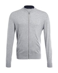 Pull à fermeture éclair gris French Connection