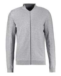 Pull à fermeture éclair gris Jack & Jones
