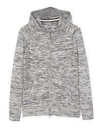Pull à fermeture éclair gris Mango