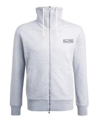 Pull à fermeture éclair gris Marc O'Polo