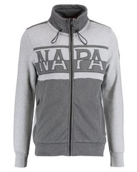 Pull à fermeture éclair gris Napapijri