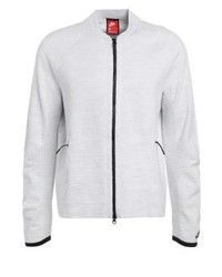 Pull à fermeture éclair gris Nike