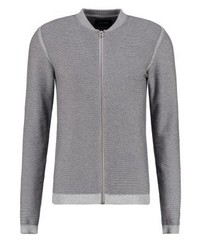 Pull à fermeture éclair gris ONLY & SONS