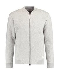 Pull à fermeture éclair gris Pier One