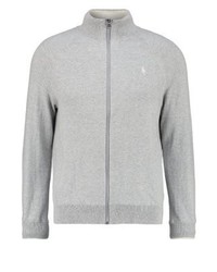 Pull à fermeture éclair gris Ralph Lauren