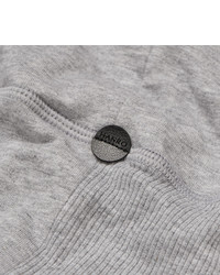 Pull à fermeture éclair gris Hanro