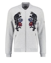 Pull à fermeture éclair gris YOURTURN