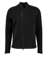 Pull à fermeture éclair imprimé noir Nike