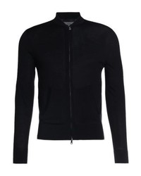 Pull à fermeture éclair noir Falke