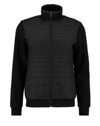Pull à fermeture éclair noir Hugo Boss