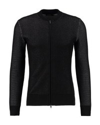 Pull à fermeture éclair noir