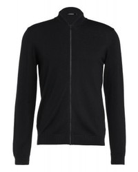 Pull à fermeture éclair noir