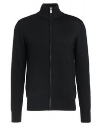 Pull à fermeture éclair noir LAGERFELD