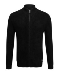 Pull à fermeture éclair noir Lindbergh