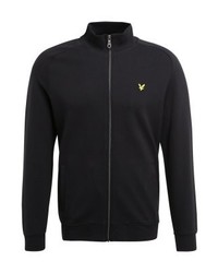 Pull à fermeture éclair noir Lyle & Scott