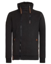 Pull à fermeture éclair noir Naketano