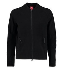 Pull à fermeture éclair noir Nike