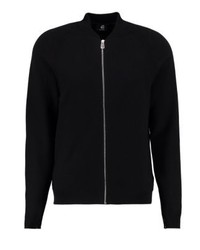 Pull à fermeture éclair noir Paul Smith
