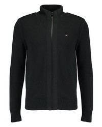 Pull à fermeture éclair noir Tommy Hilfiger
