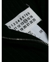 Pull à fermeture éclair noir Maison Margiela