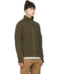 Pull à fermeture éclair olive C.P. Company