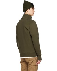 Pull à fermeture éclair olive C.P. Company