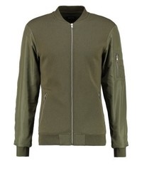 Pull à fermeture éclair olive YOURTURN