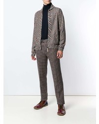 Pull à fermeture éclair olive Missoni