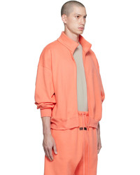 Pull à fermeture éclair orange Essentials
