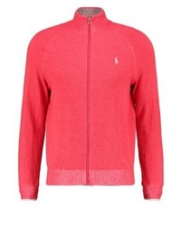 Pull à fermeture éclair rouge Ralph Lauren