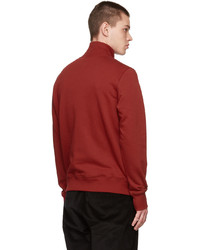 Pull à fermeture éclair rouge Ps By Paul Smith