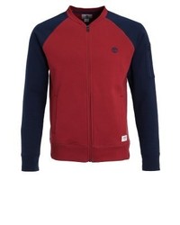 Pull à fermeture éclair rouge Timberland