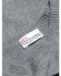 Pull à manches courtes gris RED Valentino
