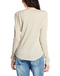 Pull beige René Lezard