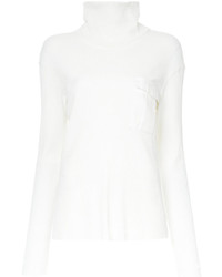 Pull blanc Bassike